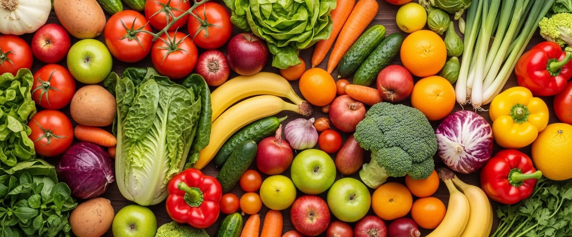 Fresh fruits and vegetables at Mashriq Qatar